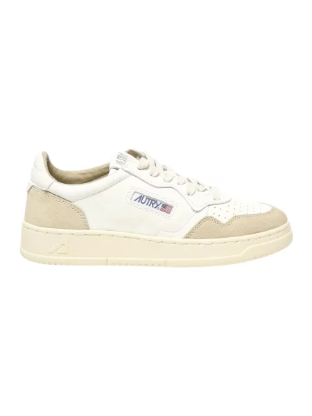 Sneakersy Autry skórzane białe