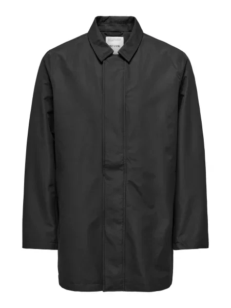 Only & Sons Prehoden plašč ONSHALL' črna