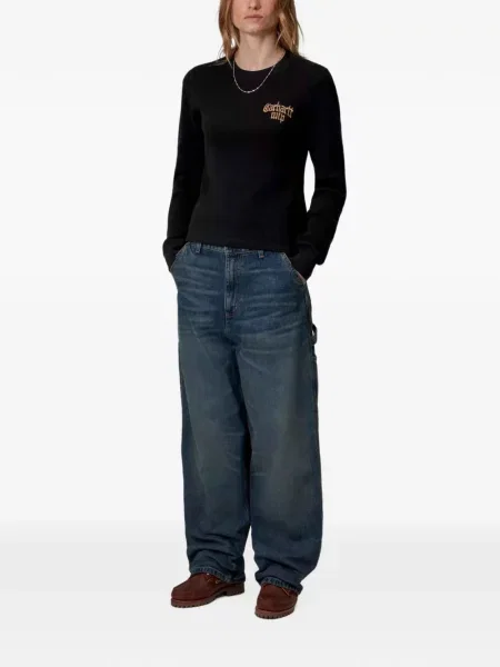 Тениска Carhartt Wip черно