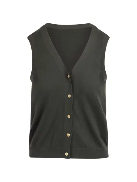 Vestă 's Max Mara cu decolteu în V verde