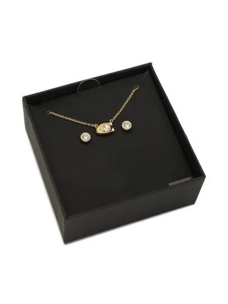 Coach Nyaklánc és fülbevaló szett Signature Necklace & Earring Set Arany