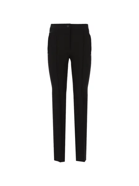 Pantaloni Moncler Grenoble cu autograf negru