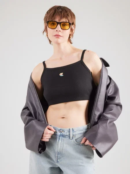 Calvin Klein Jeans Top PRIDE' negru
