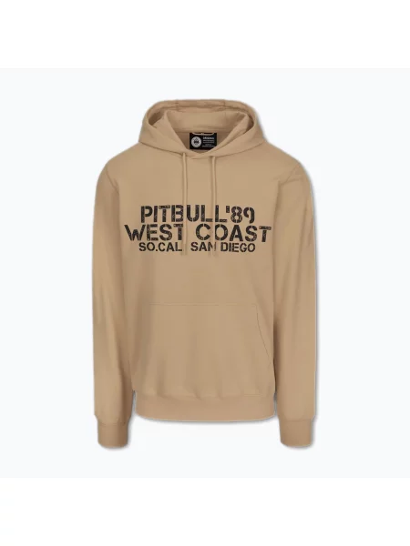 Bluza Pitbull Driving Hooded Sweatshirt pale sand beżowa