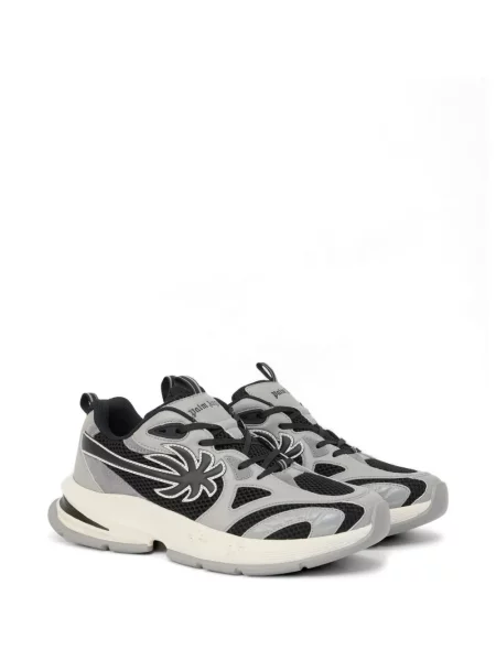 Sneakers Palm Angels με κορδόνια με δαντέλα γκρι