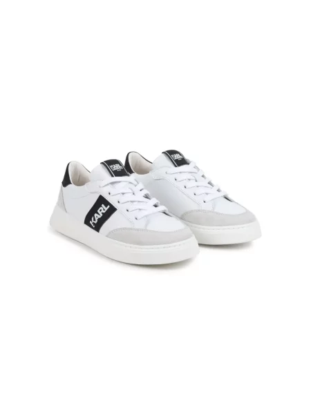 Sneakersy dziecięce Karl Lagerfeld białe