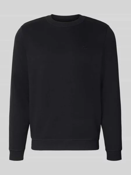 Bluza z mieszanki bawełny Mcneal czarna
