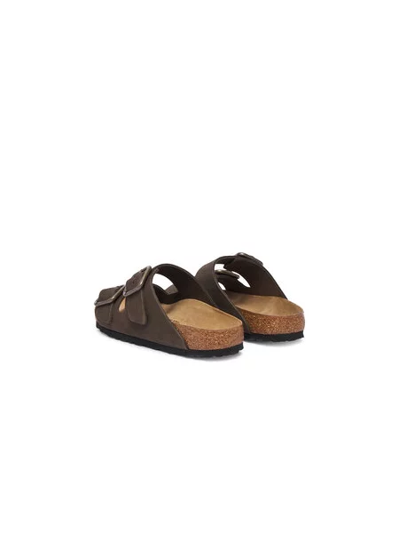 Natikače Birkenstock Arizona Wire Buckle Tamno bež