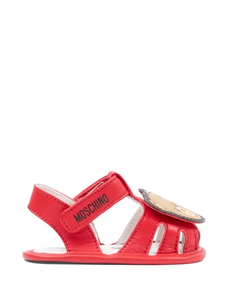 Sandały dziecięce Moschino czerwone