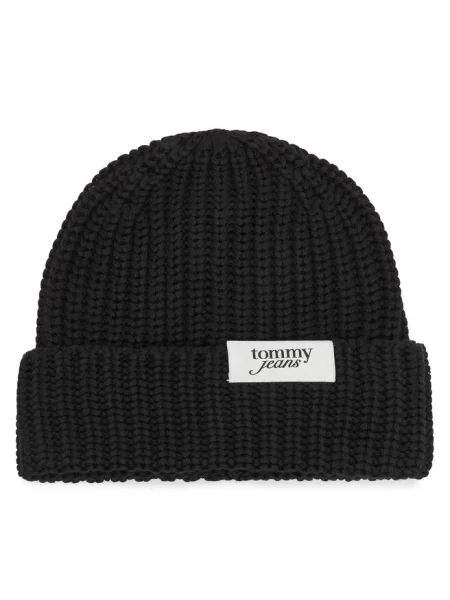 Tommy Hilfiger Czapka Script czarny