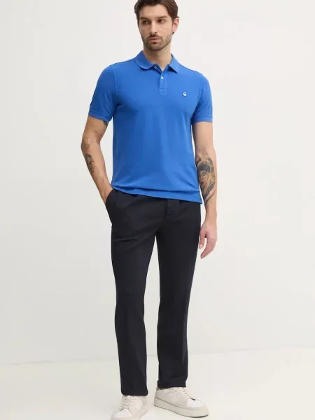 United Colors of Benetton polo majica vijolična