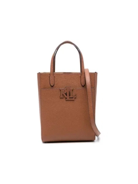 Kabelka Lauren Ralph Lauren hnedá