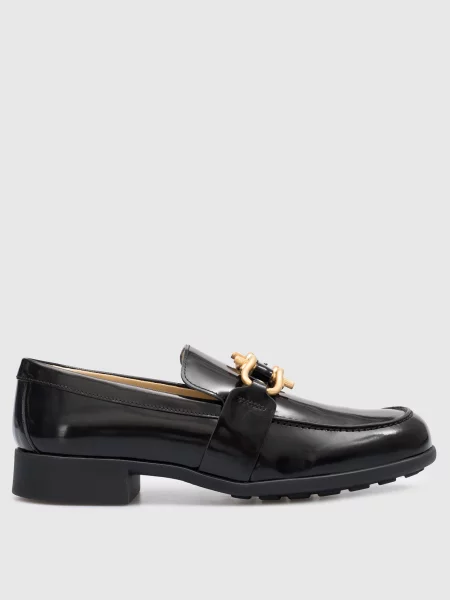 Шкіряні лофери Monsieur Bottega Veneta чорні