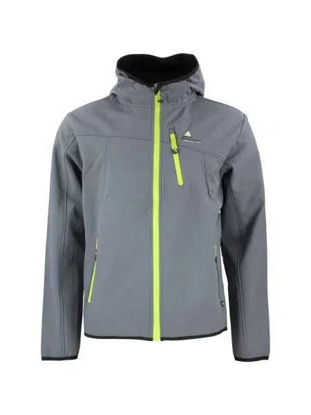 Geacă Peak Mountain softshell gri