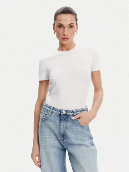 Fracomina T-Shirt biały