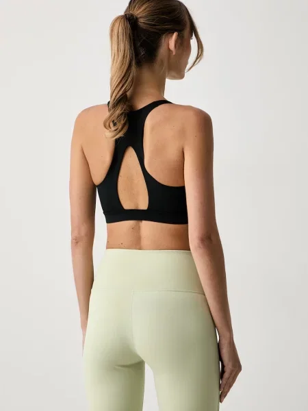 Nike спортен сутиен Universa черно