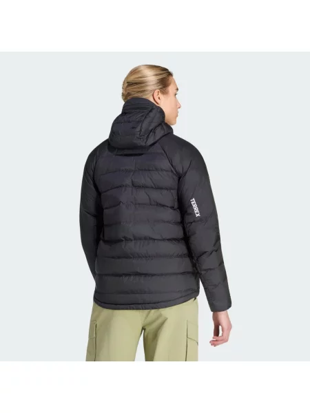 Kurtka puchowa z kapturem Terrex Xperior CLIMAWARM+ czarna