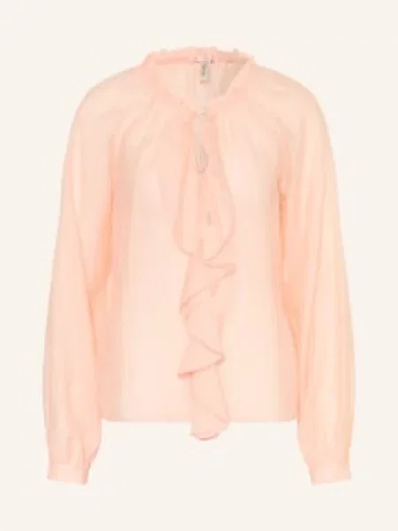 Halenka Guess s volány oranžová