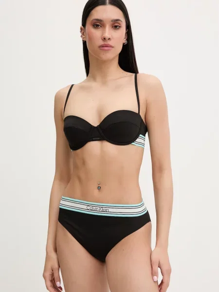 Calvin Klein plavkové nohavičky dámske čierna