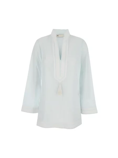 Bluzka Tory Burch niebieska