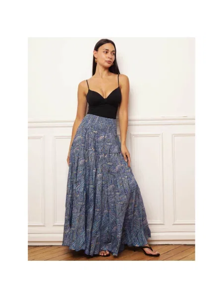 Fustă La Modeuse albastru