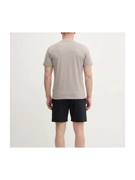 THE NORTH FACE Majica EVOLUTION HALF DOME svijetlosmeđa / bijela siva
