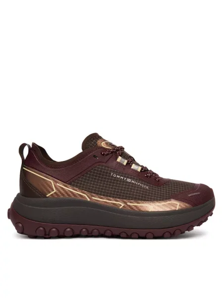 Buty Tommy Hilfiger The Canyon X Waterproof oxblood brązowe
