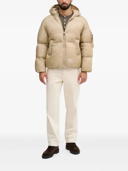 Geacă cu puf Alpha Industries cu glugă