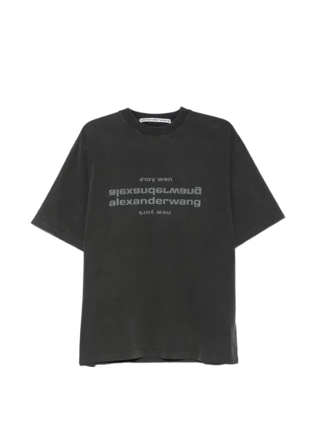 Tricou Alexander Wang cu imagine gri