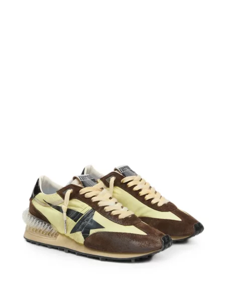Sneakers Golden Goose Running σουέντ μαύρο