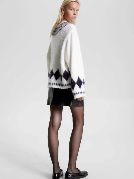 Свитер Tommy Hilfiger белый