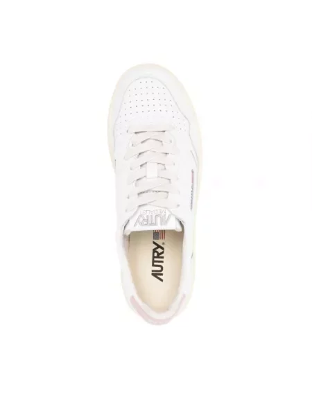 Sneakersy Autry na platformie białe