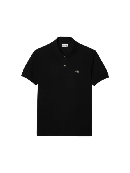 Koszulka polo Lacoste z krótkim rękawem czarna