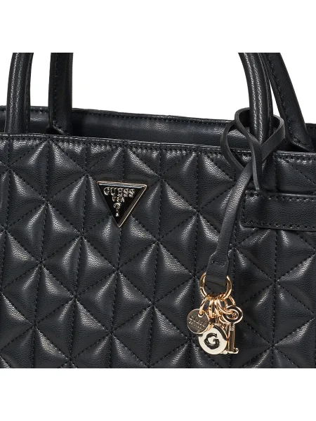 Geantă messenger Guess negru