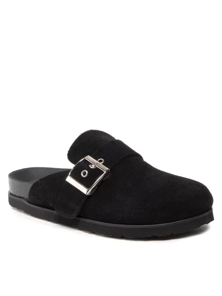 Natikači Genuins Izar Velour Black črna