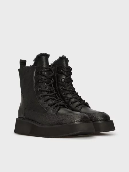 Кожаные ботинки Prpy черные