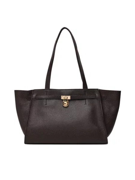 MICHAEL Michael Kors Дамска чанта Hamilton Тъмнокафяв