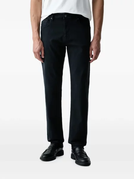 Blugi Armani Exchange cu autograf albastru