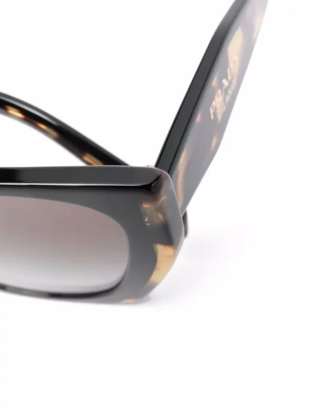 Sluneční brýle Prada Eyewear hnědé