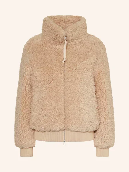 Marc O'polo Denim Kurtka Pluszowa beige beżowa