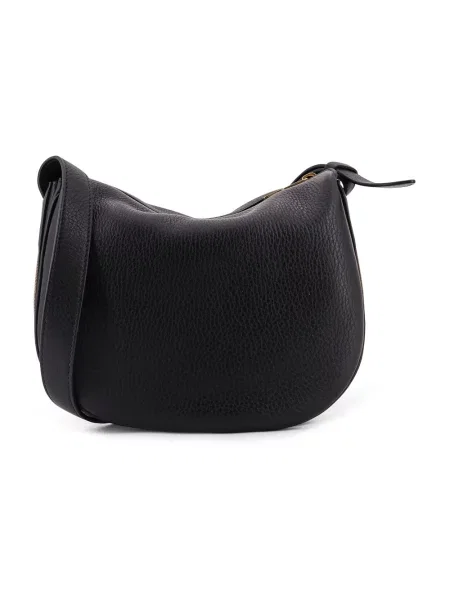 Torebka crossbody Burberry skórzana czarna
