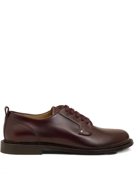 Pantofi derby Ami Paris din piele roșu