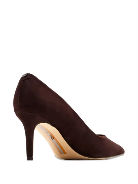 Pantofi cu toc Sam Edelman din piele de căprioară maro