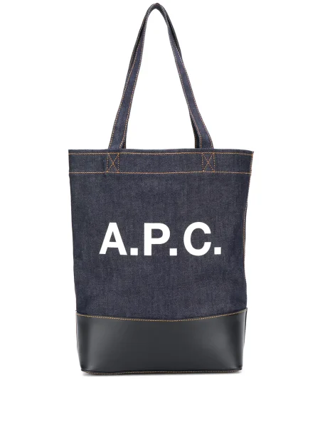 Geantă A.p.c. cu imagine albastru