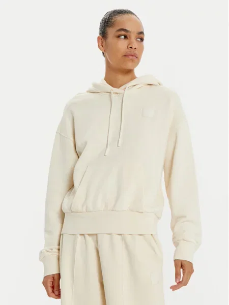 Lacoste Bluză Écru Oversize