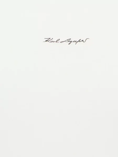 Футболка Karl Lagerfeld белая