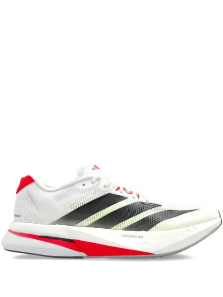 Sneakerși Adidas Adizero din piele de căprioară roz