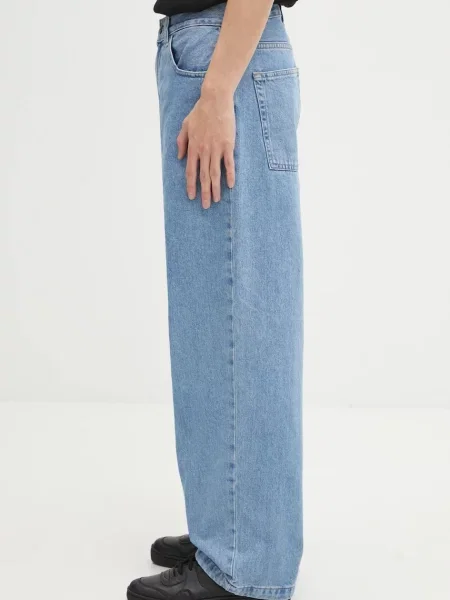 Carhartt WIP jeans Brandon Pant albastru
