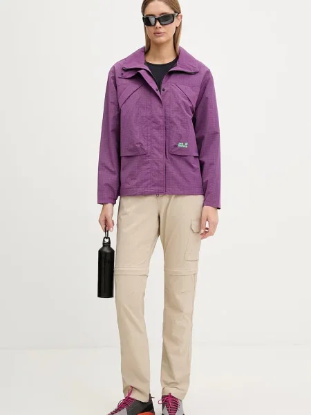 Dzseki Jack Wolfskin lila