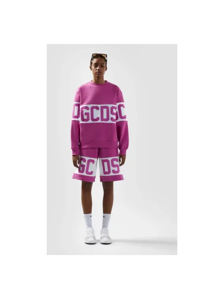 Bluza Gcds z logo różowa